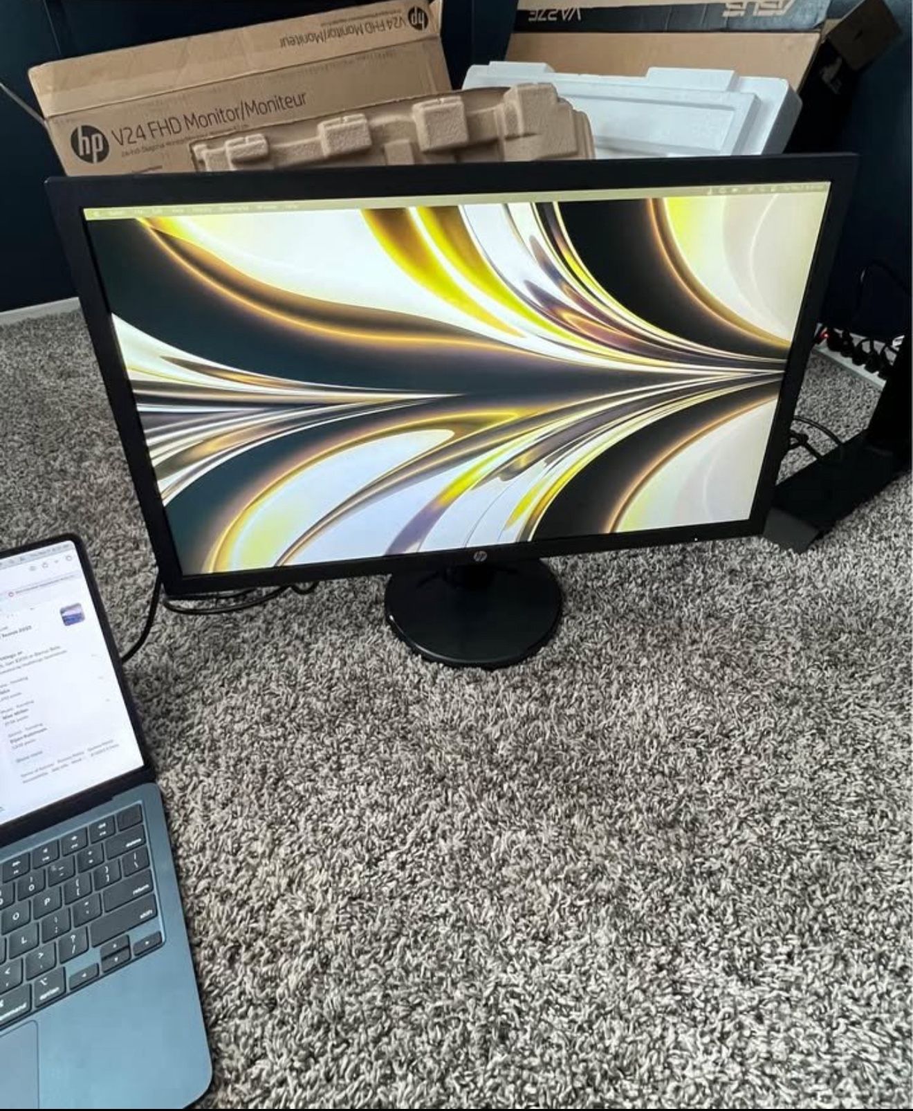 24 Inch HP Monitor 