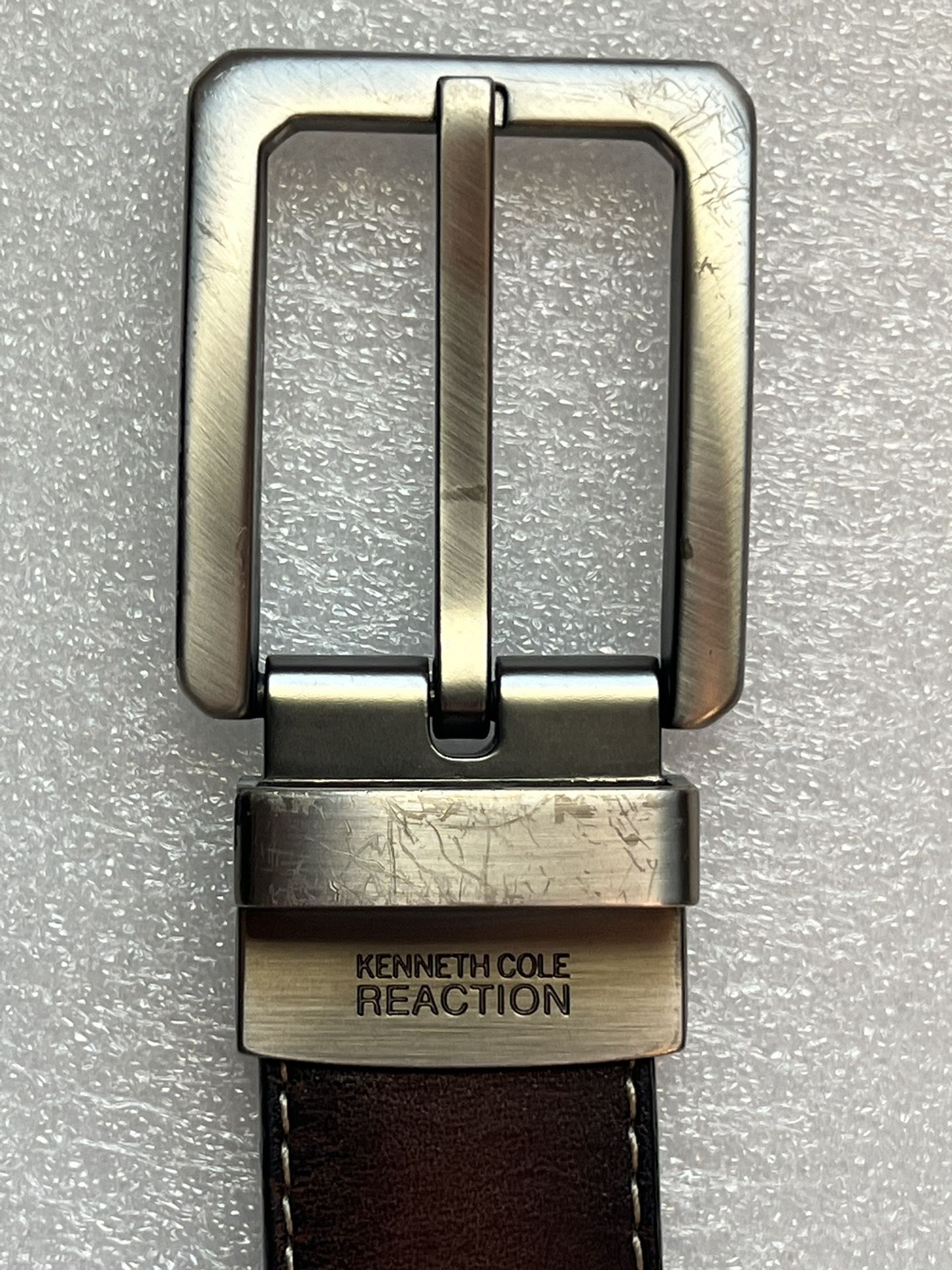 Men’s Bonded Leather Belt, Kenneth Cole