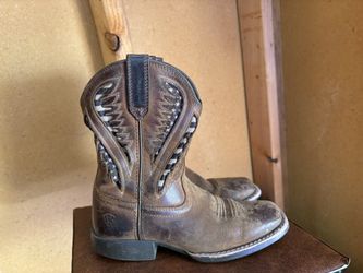 Ariat Leather Boots Kids Size 1