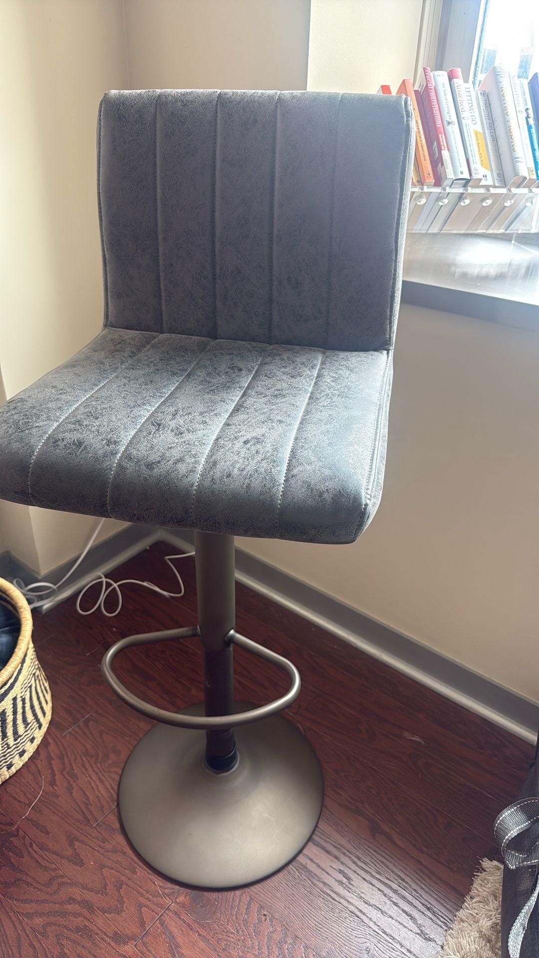 Set Of Three Adjustable Barstools $100 