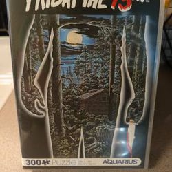 Friday the 13th 300 Piece VHS case Jigsaw Puzzle-new