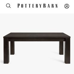  Extending Dining Table (74"-92") And Storage Bench 