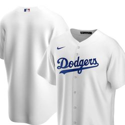 Dodgers Nike Home White Jersey