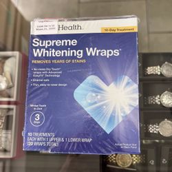 Supreme whitening wraps