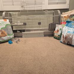 Stylish Rabbit/ Bunny  / Hamster Cage  , Clean And In Move In Condition 