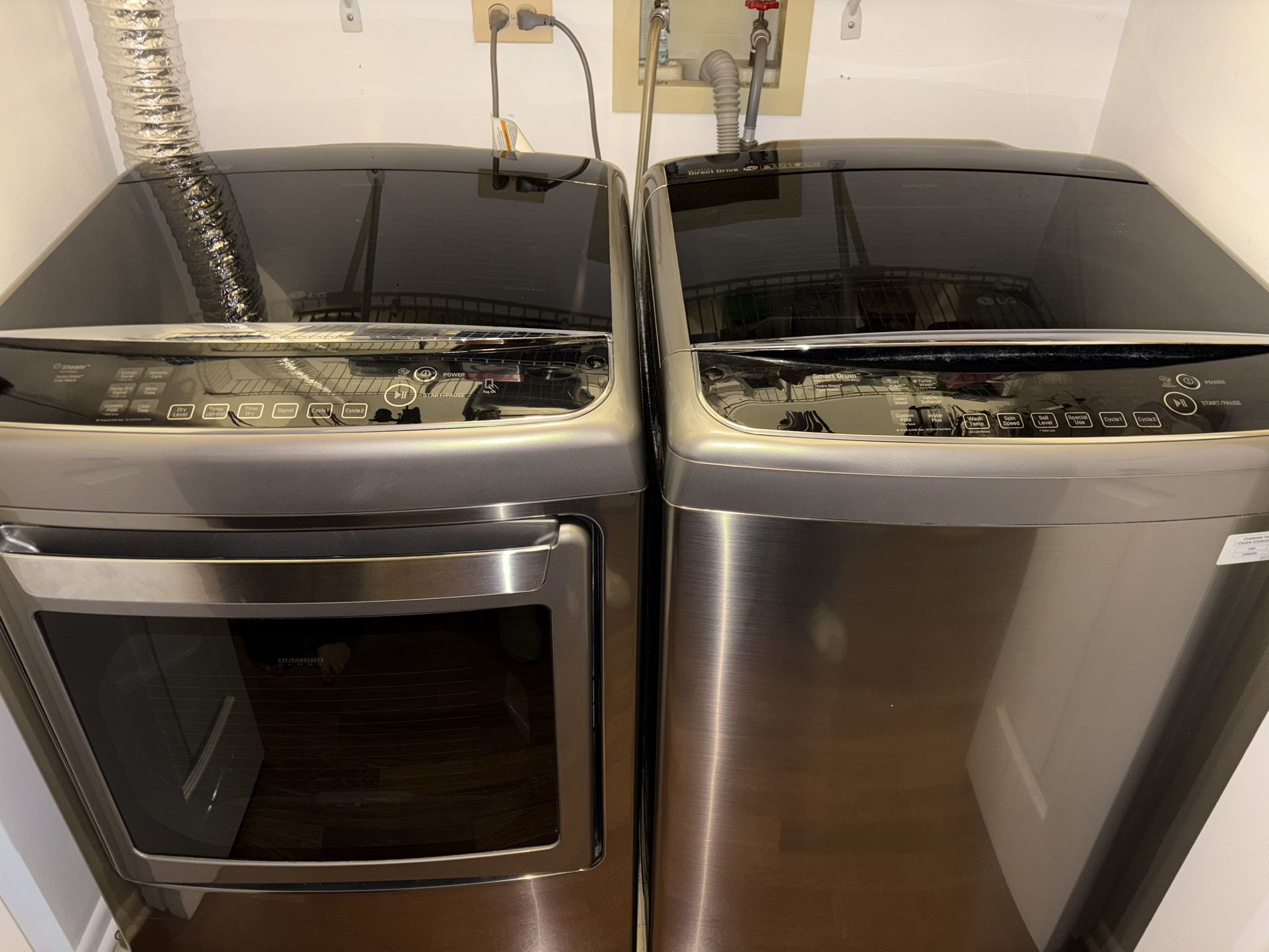 LG Washer And Dryer - in good condition