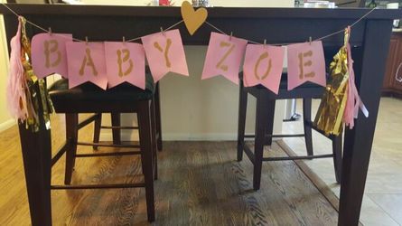 Babyshower banner