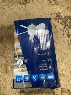 ASALL Socket Fan Light With Remote