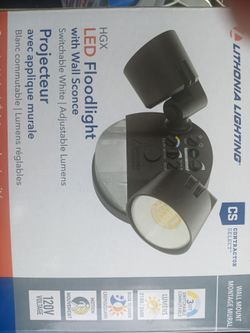 HGX LED Floodlight with Wall Scone Projector