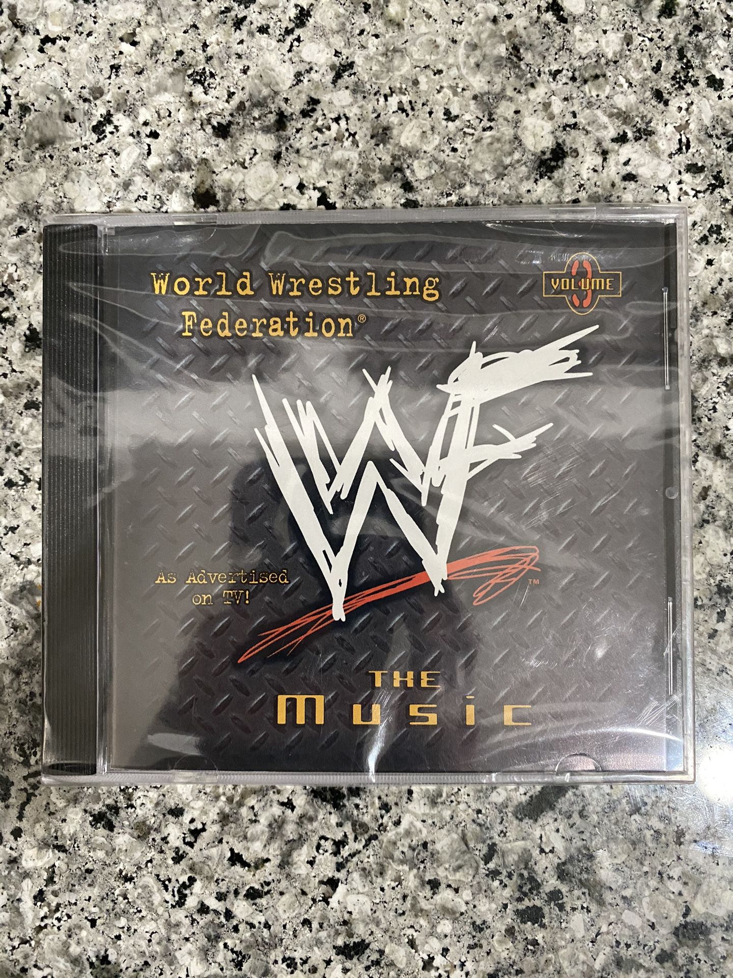 WWF World Wrestling Federation: The Music Volume 3 CD (booklet missing)