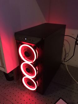 Pc gaming setup, barley used