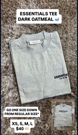 Dark Oat Essential Tshirt 