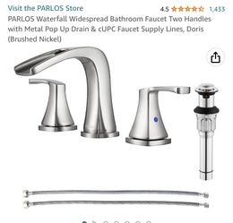 Sink Faucet (brushed Nickel)