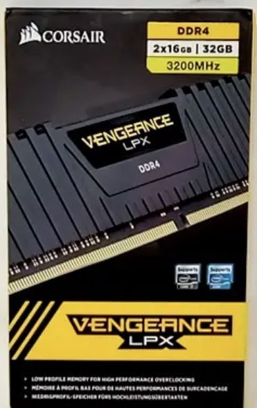 CORSAIR-VENGEANCE LPX 2x16GB 3200MHz