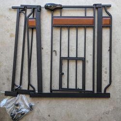 Steel Pressure Mounted Pet Gate