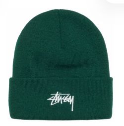Stussy Cuff Stock Beanie Spruce