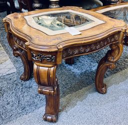 AICO By Michael Amini VENETIAN End Table - FLS