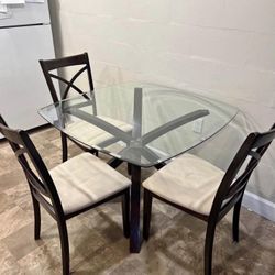 Dining Table With 4 Chairs