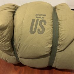Price Drop - Military Surplus Mountain Sleeping Bag