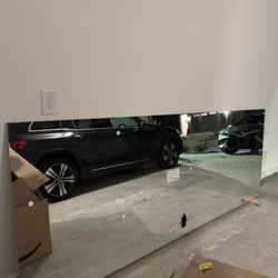 111”x42” Frameless Mirror