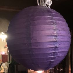 Set Of 4 Paper Maché Lanterns - $20