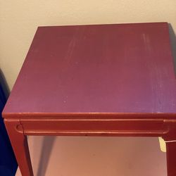 Retro End Table Can Be Used As A Table For Children As Well 