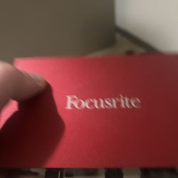 Focusrite Scarlett Solo 4gen