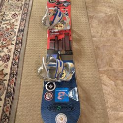 Burton Snowboard with Bindings 