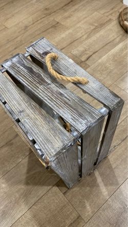 Wooden box