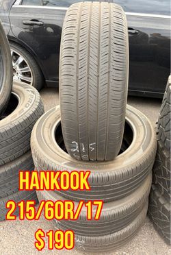 Used 215/60R/17