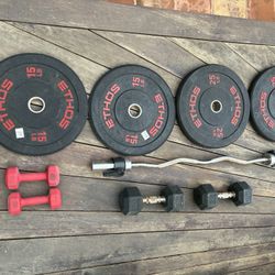 Used  Home Gym Weights 