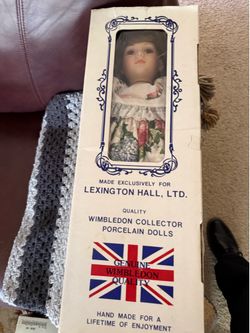 Porcelain doll 18” Lexington Hall