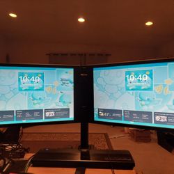 EVGA InterView 1700 Dual Monitor System review: EVGA InterView 1700 Dual Monitor System

Includes MS-59 To  DVI Cable And Power Supply 