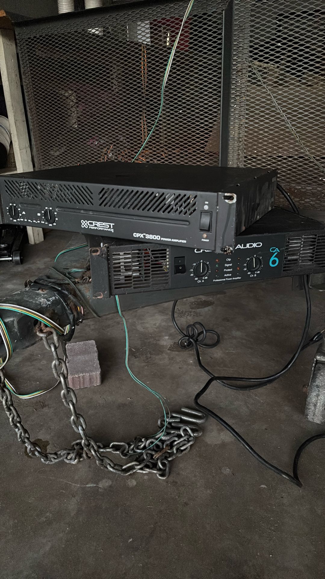 Crest Amplifiers 500 Obo