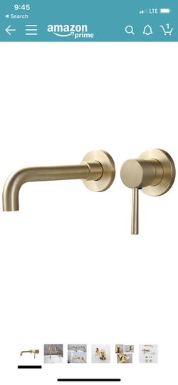 Gold Bath faucet