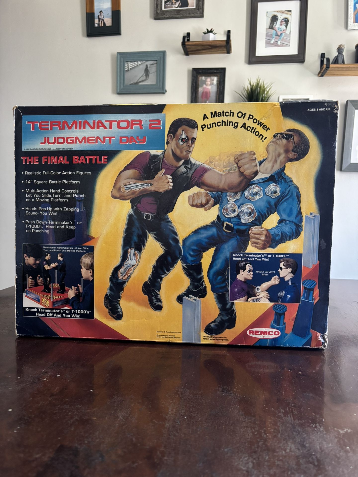 Terminator 2 Judgement Day - The Final Battle Game (Manufactured by Remco in 1992)