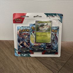 JOURNEY TOGETHER 3 PACK BLISTER (Yanmega)