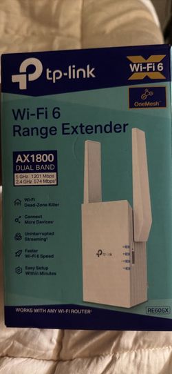 WiFi 6 Range Extender