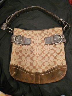 Vintage- Coach Signature Soho Duffel Shoulder Bag (3574)