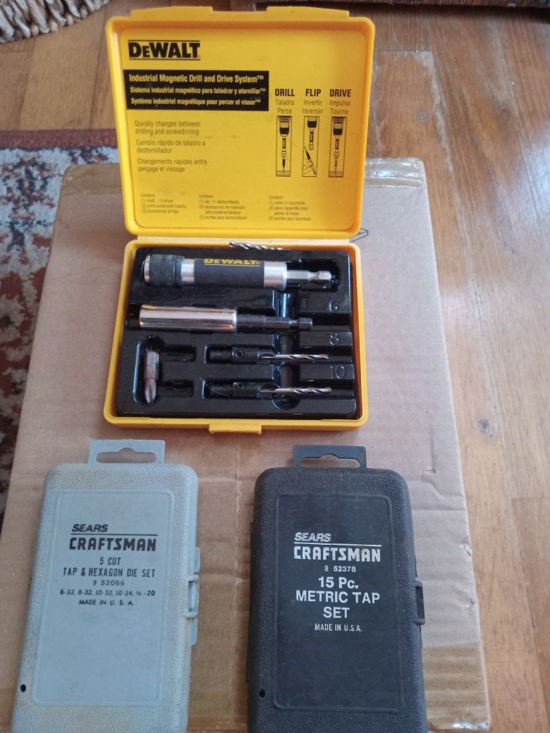 DeWalt And Craftsman Tool Sets