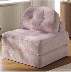 Dowinx Folding Sofa Bed with Pillow, Convertible Comfy Couch Bed for Adults Home Lounge and Gaming, Modern Comfortable Design for Apartment Living Roo