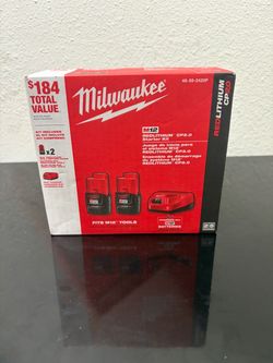 Milwaukee M12 RedLithium CP2.0 Starter Kit