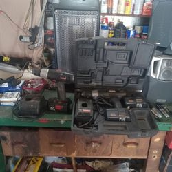 2 Cordless drills $15 For Both ' Need Batteries 