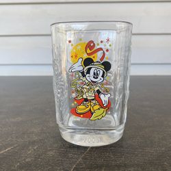 Vtg McDonald’s Disney Glass 2000 Animal Kingdom Mickey Safari Celebration