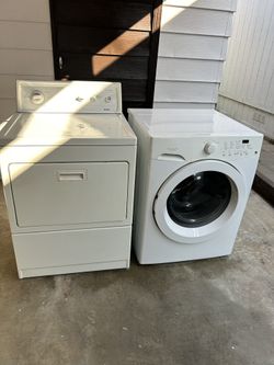 Washer And Dryer