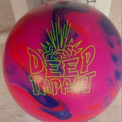 14LB Radical Deep Impact Bowling Ball