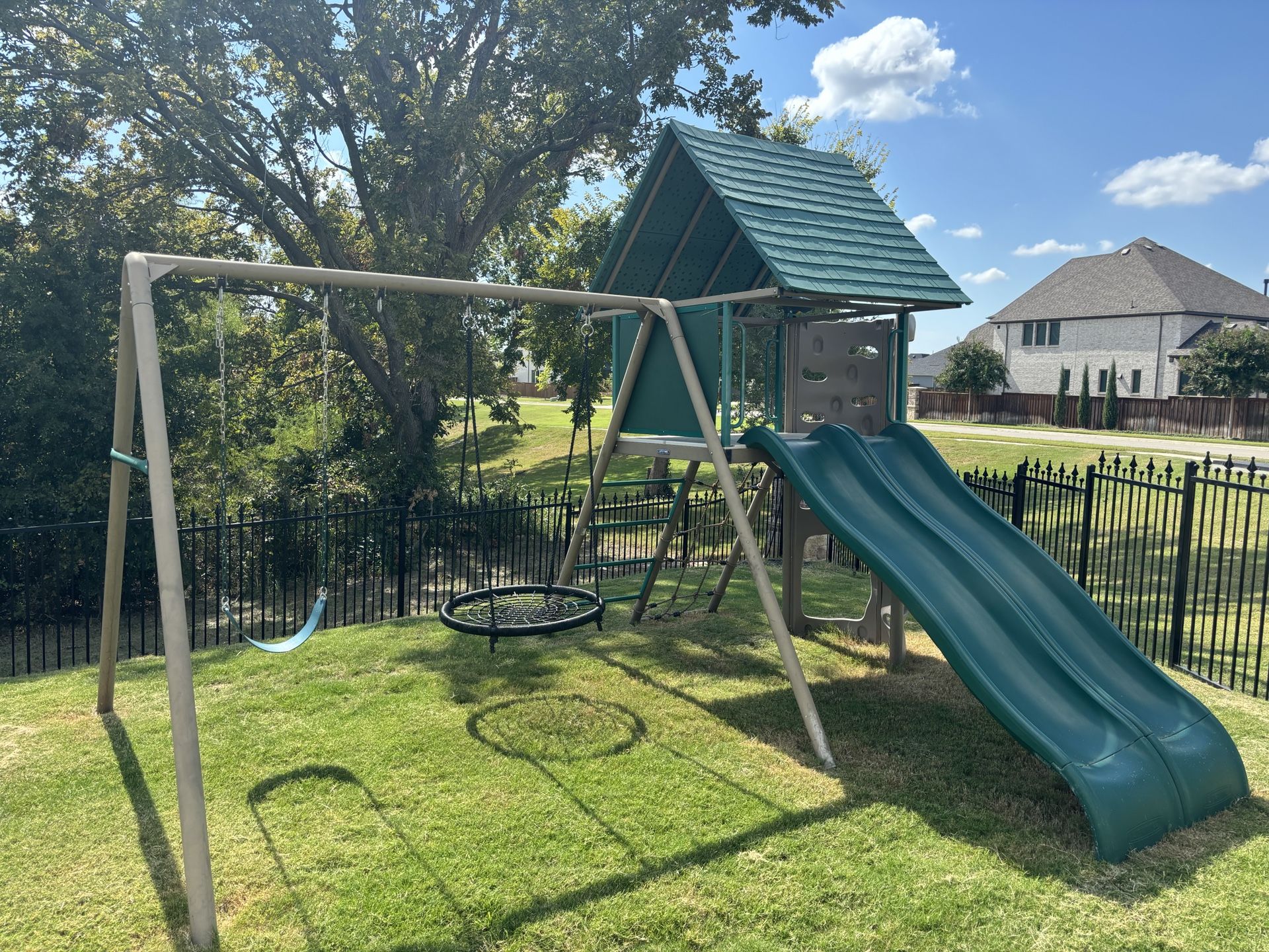 Lifetime Double Slide Playset