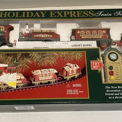 Vintage New Bright Sears Holiday Express Train #178 In Box