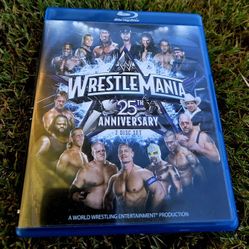 WWE Wrestle Mania 25 Blu-ray
