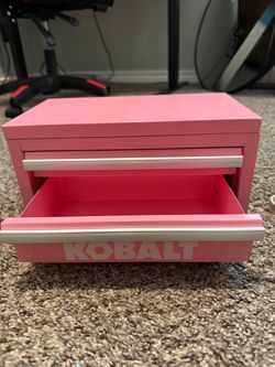 Kobalt Mini Tool Box Pink 2-Drawer